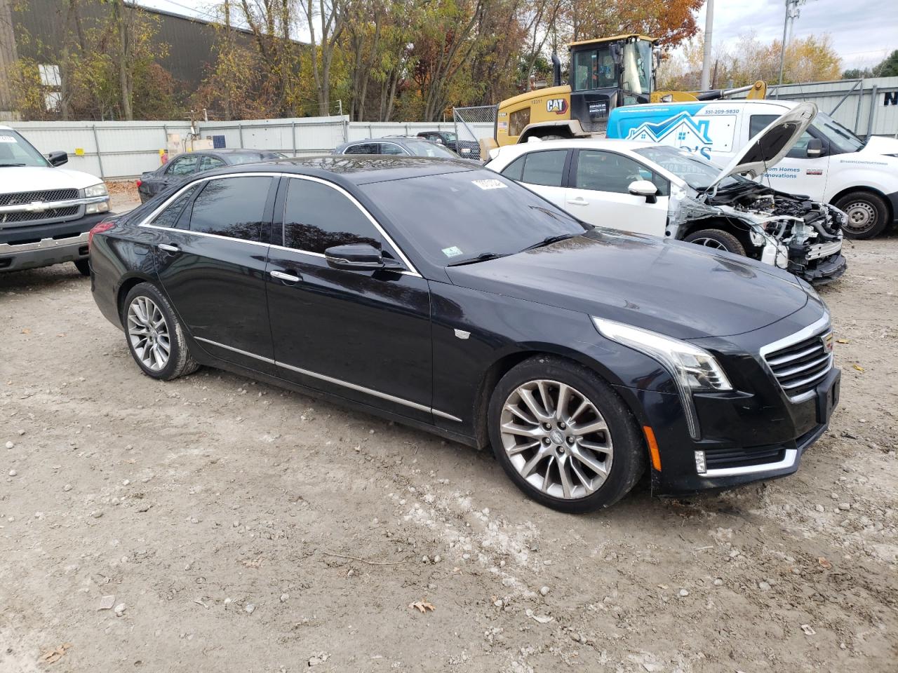 2016 Cadillac CT6 VIN 1G6KD5RS4GU133249 Copart auction photo, vandalism / minor dent/scratches damage thumbnail 4