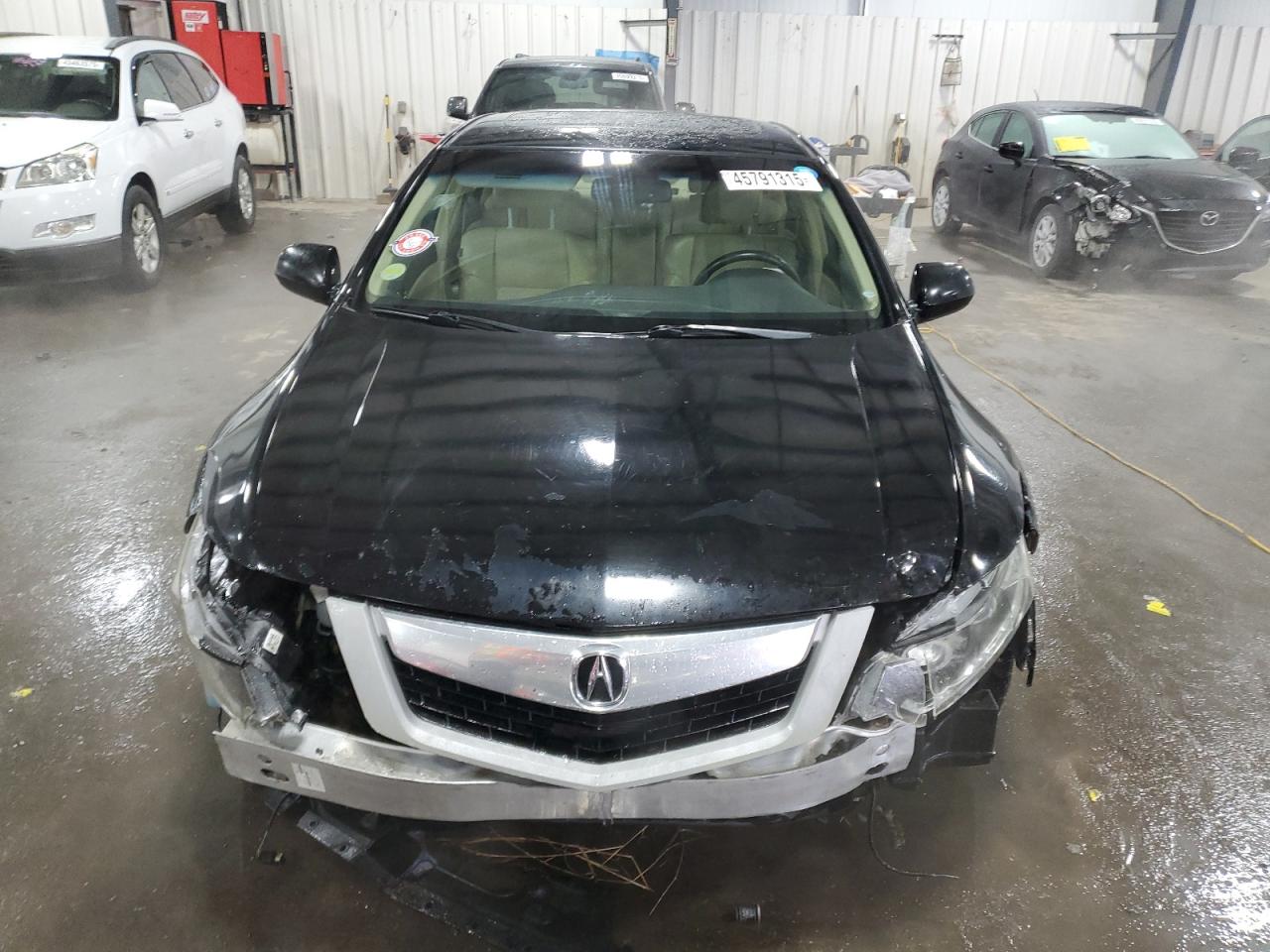 2010 Acura TSX VIN JH4CU4F65AC000904 Copart auction photo, front end damage thumbnail 5
