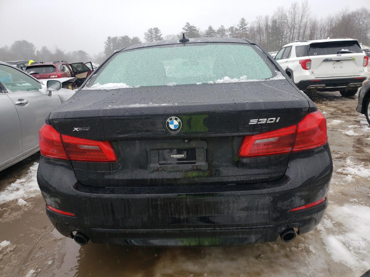 2017 BMW 5er VIN WBAJA7C32HG903427 Copart auction photo, front end damage thumbnail 6