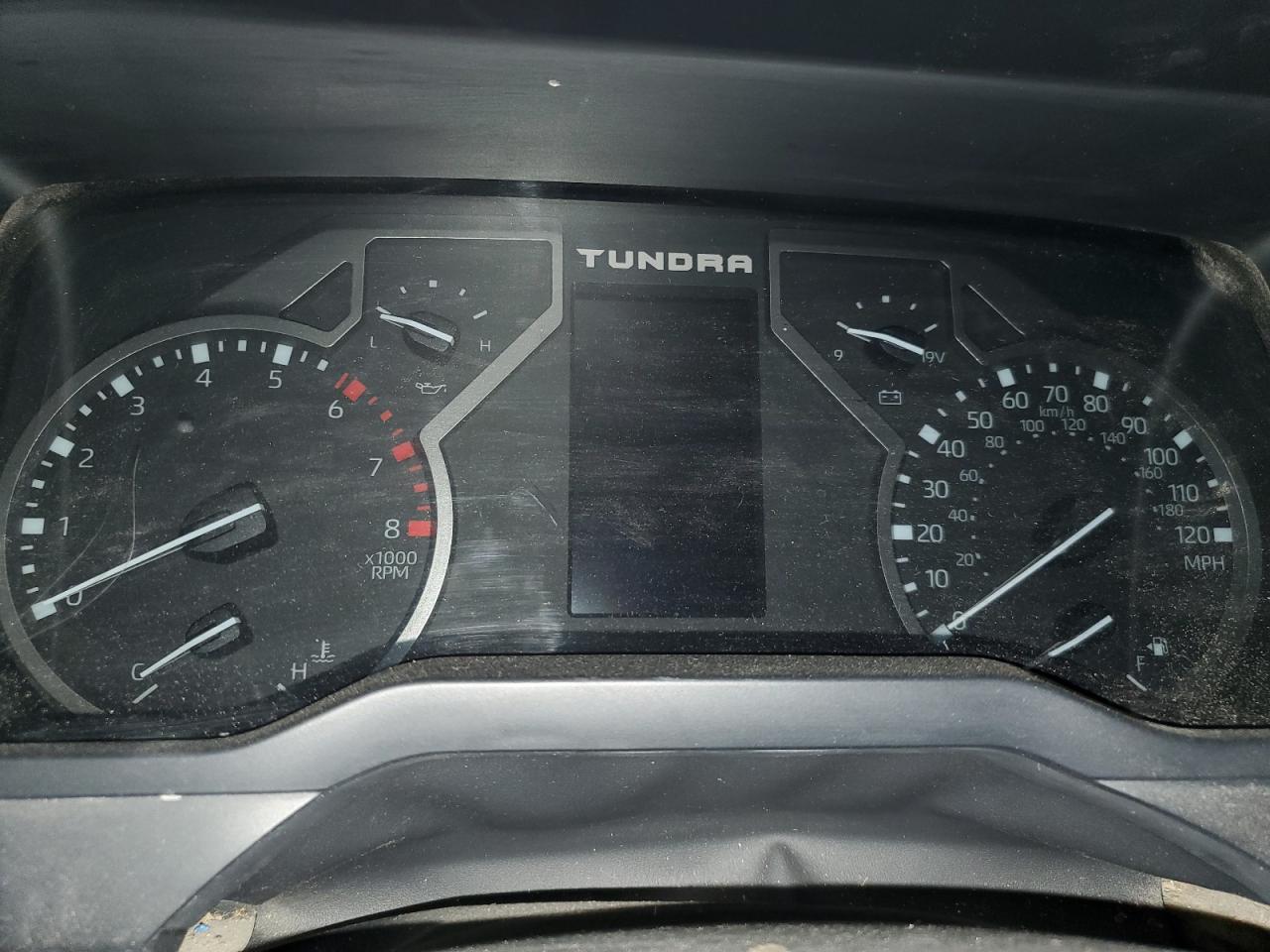 2022 Toyota Tundra VIN 5TFLA5DB5NX030659 Copart auction photo, all over / stripped damage thumbnail 9