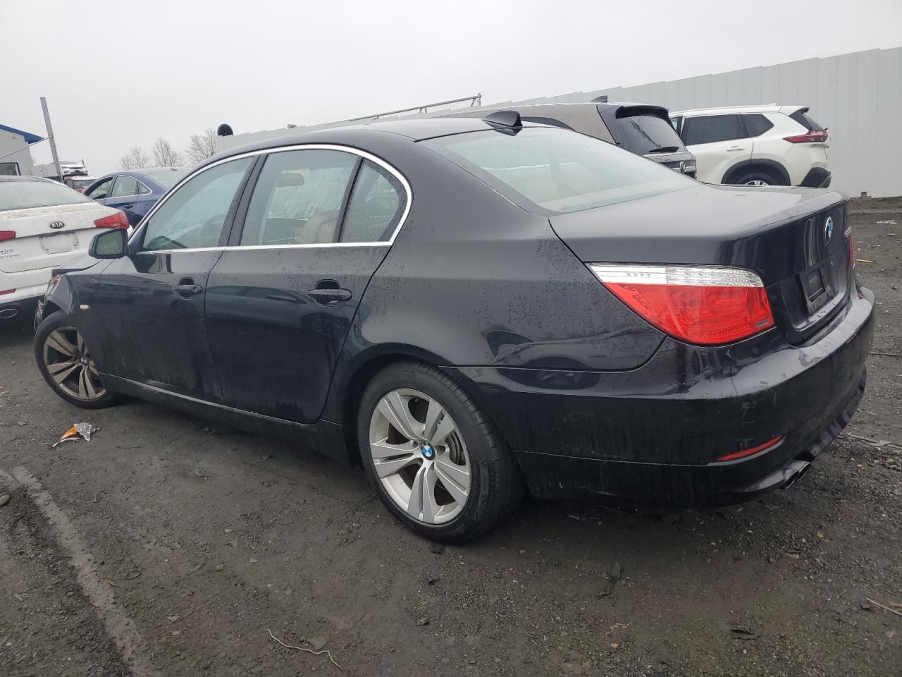 2010 BMW 5er VIN WBANU5C5XAC364163 Copart auction photo, front end damage thumbnail 2