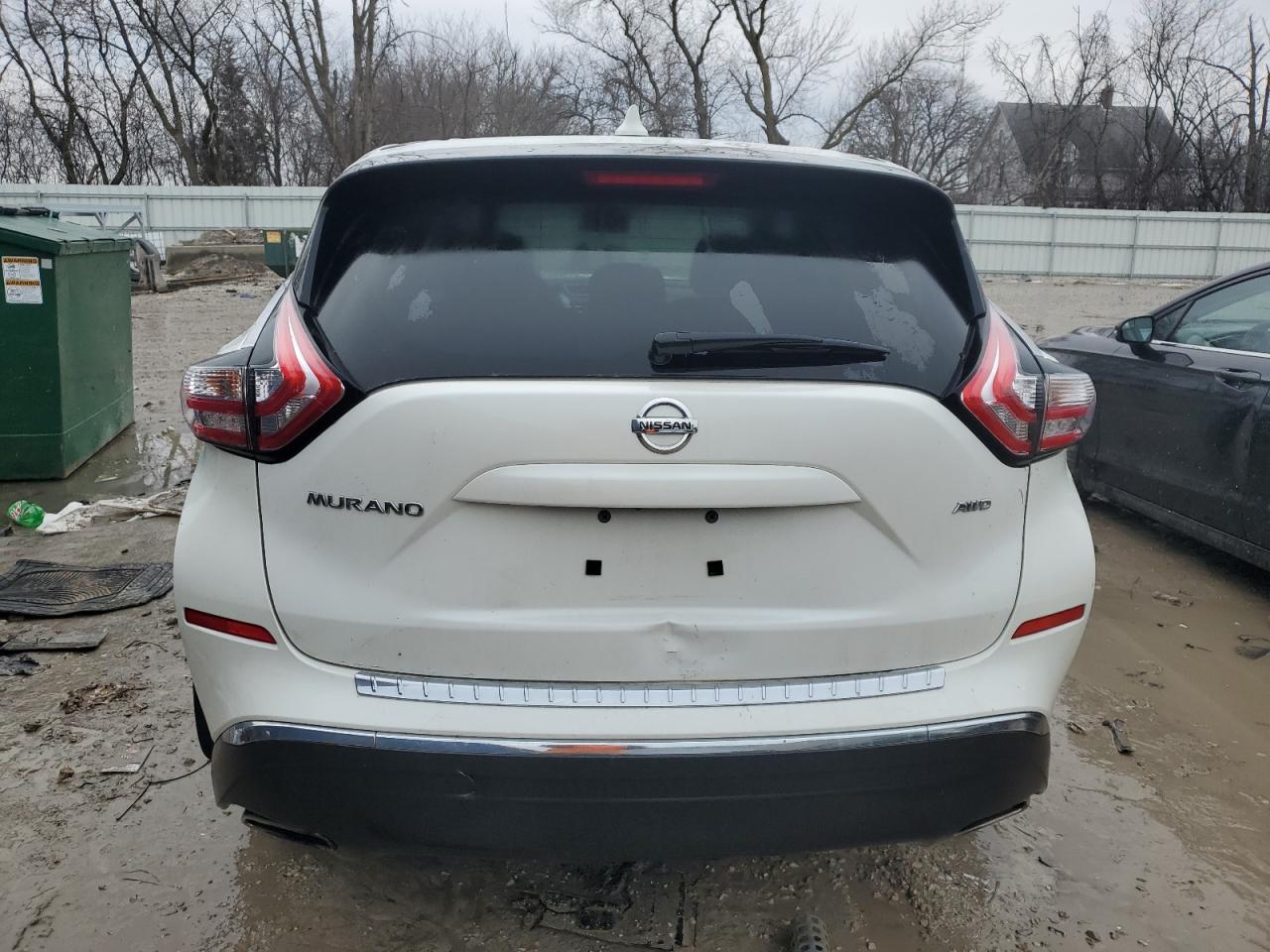 2017 Nissan Murano VIN 5N1AZ2MH7HN129255 Copart auction photo, front end damage thumbnail 6