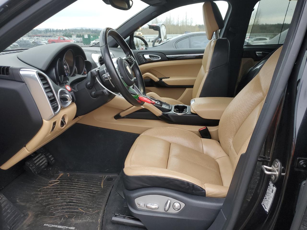 2016 Porsche Cayenne VIN WP1AA2A28GKA10866 Copart auction photo, front end damage thumbnail 7