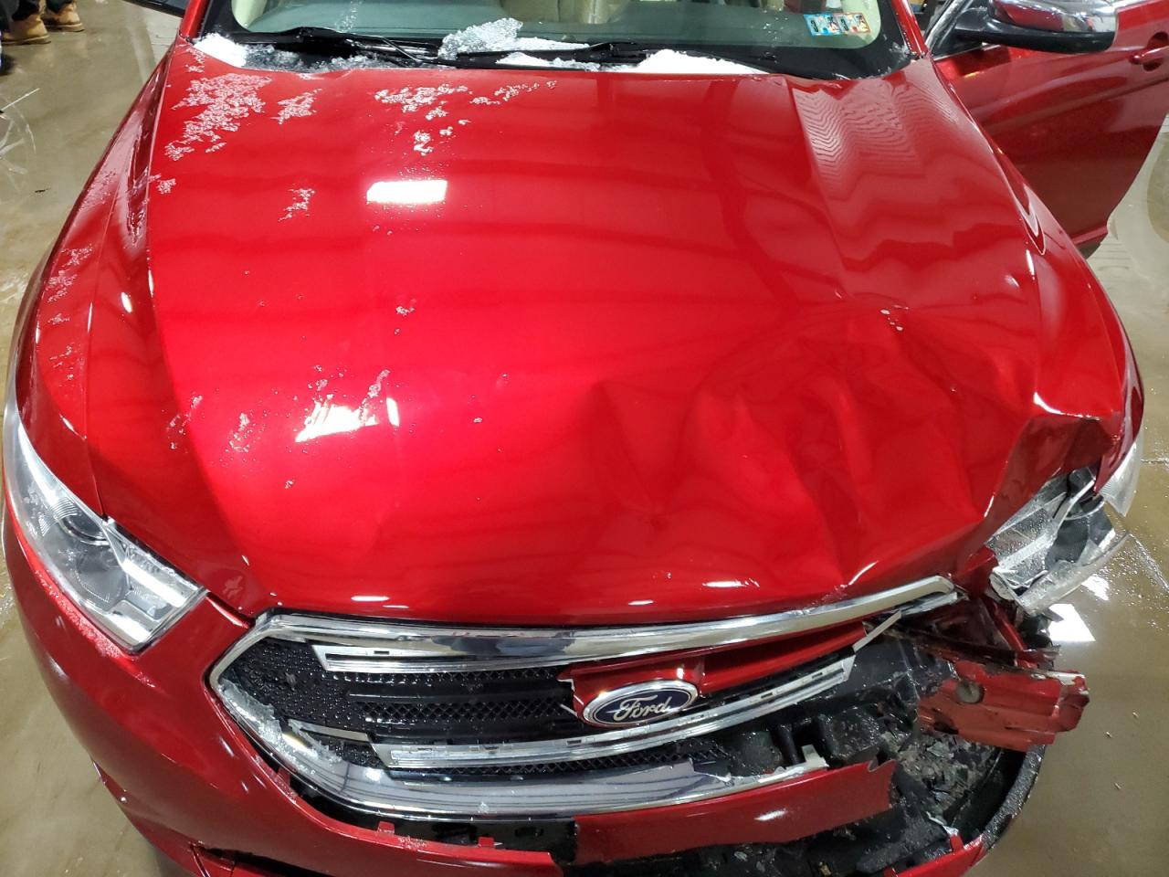 2013 Ford Taurus VIN 1FAHP2F80DG208454 Copart auction photo, front end damage thumbnail 11