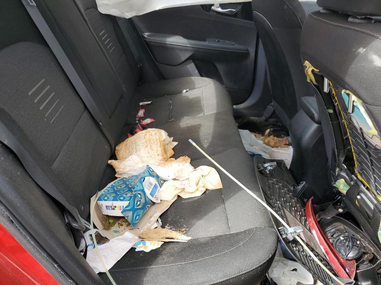 2019 KIA Forte VIN 3KPF34AD7KE062578 Copart auction photo, rollover damage thumbnail 10