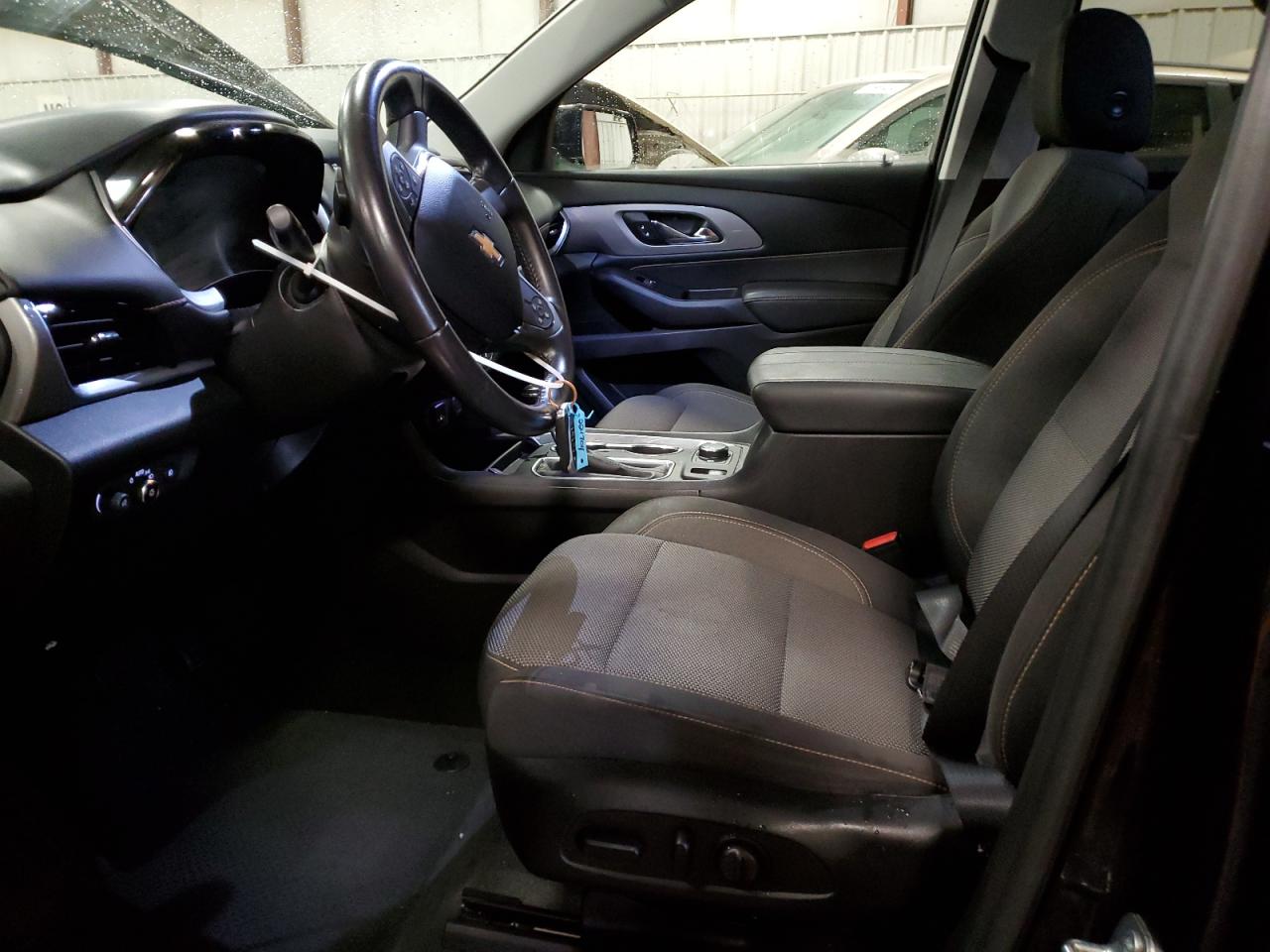 2019 Chevrolet Traverse VIN 1GNERGKW4KJ268835 Copart auction photo, front end / side damage thumbnail 7