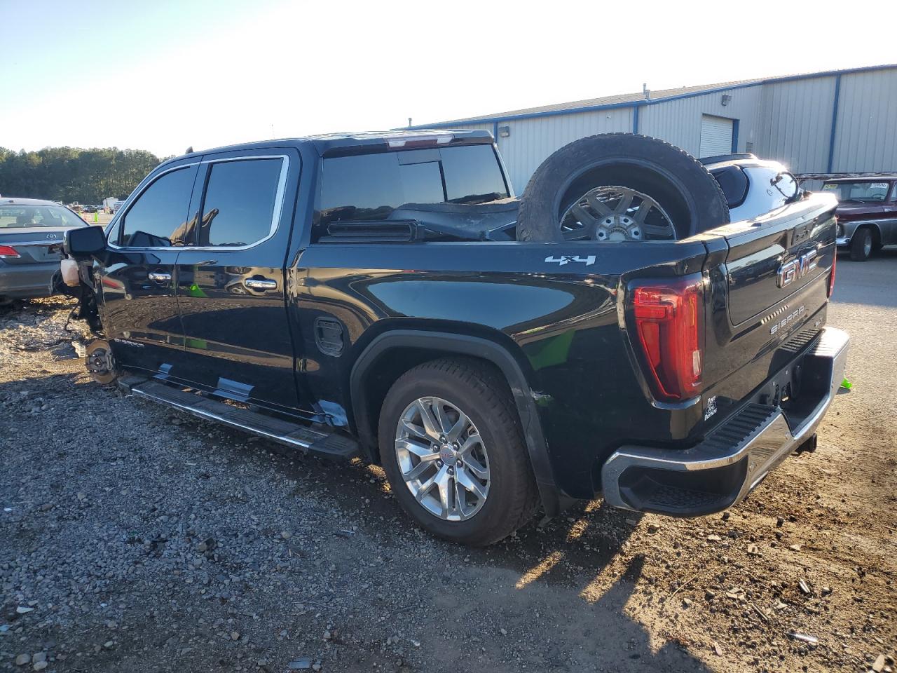 2019 GMC Sierra VIN 1GTU9DEL2KZ106515 Copart auction photo, all over damage thumbnail 2