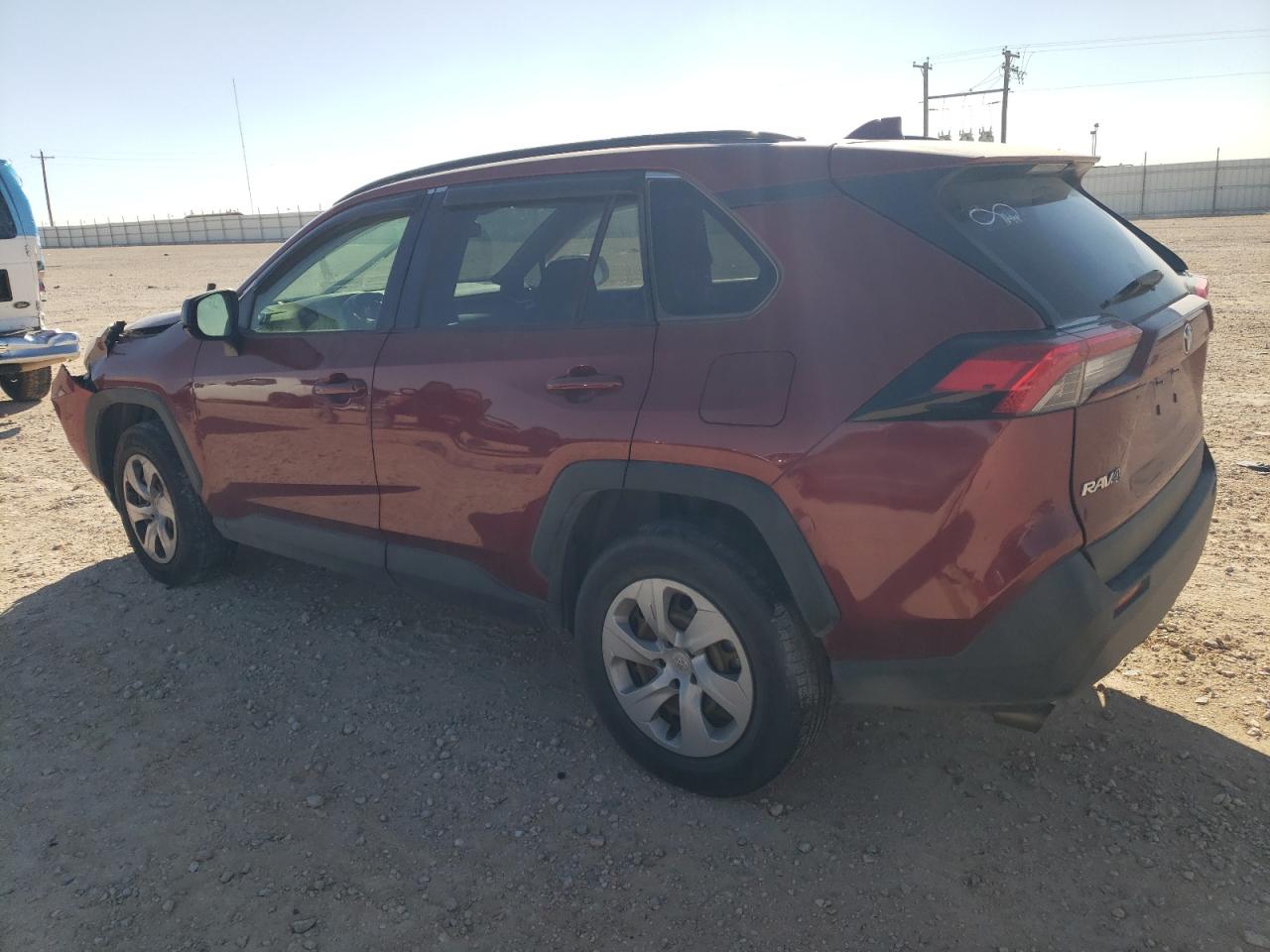 2019 Toyota RAV 4 VIN JTMH1RFV4KD512766 Copart auction photo, front end damage thumbnail 2