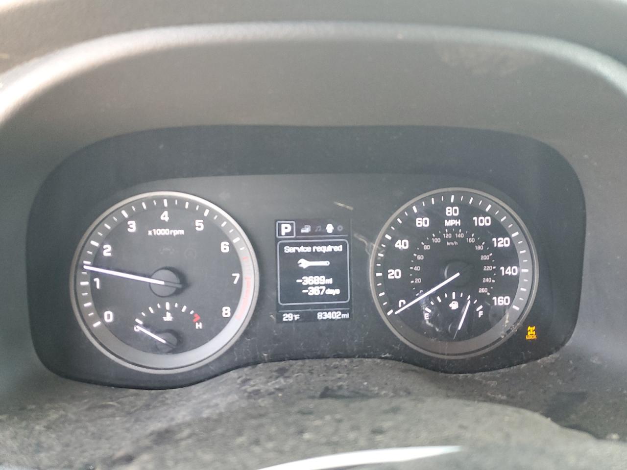 2016 Hyundai Tucson VIN KM8J3CA23GU049415 Copart auction photo, rollover damage thumbnail 9