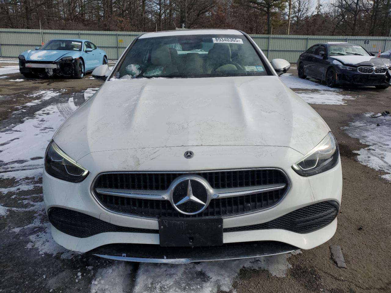 2022 Mercedes-Benz C-klasse VIN W1KAF4HB9NR039307 Copart auction photo, side / minor dent/scratches damage thumbnail 5