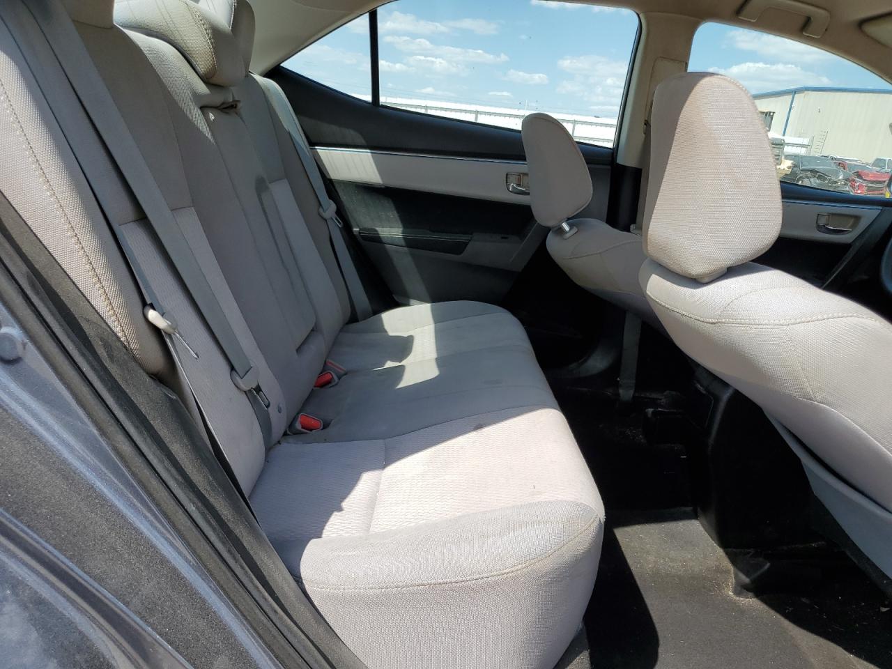 2015 Toyota Corolla VIN 5YFBURHE6FP254490 Copart auction photo, side / front end damage thumbnail 10