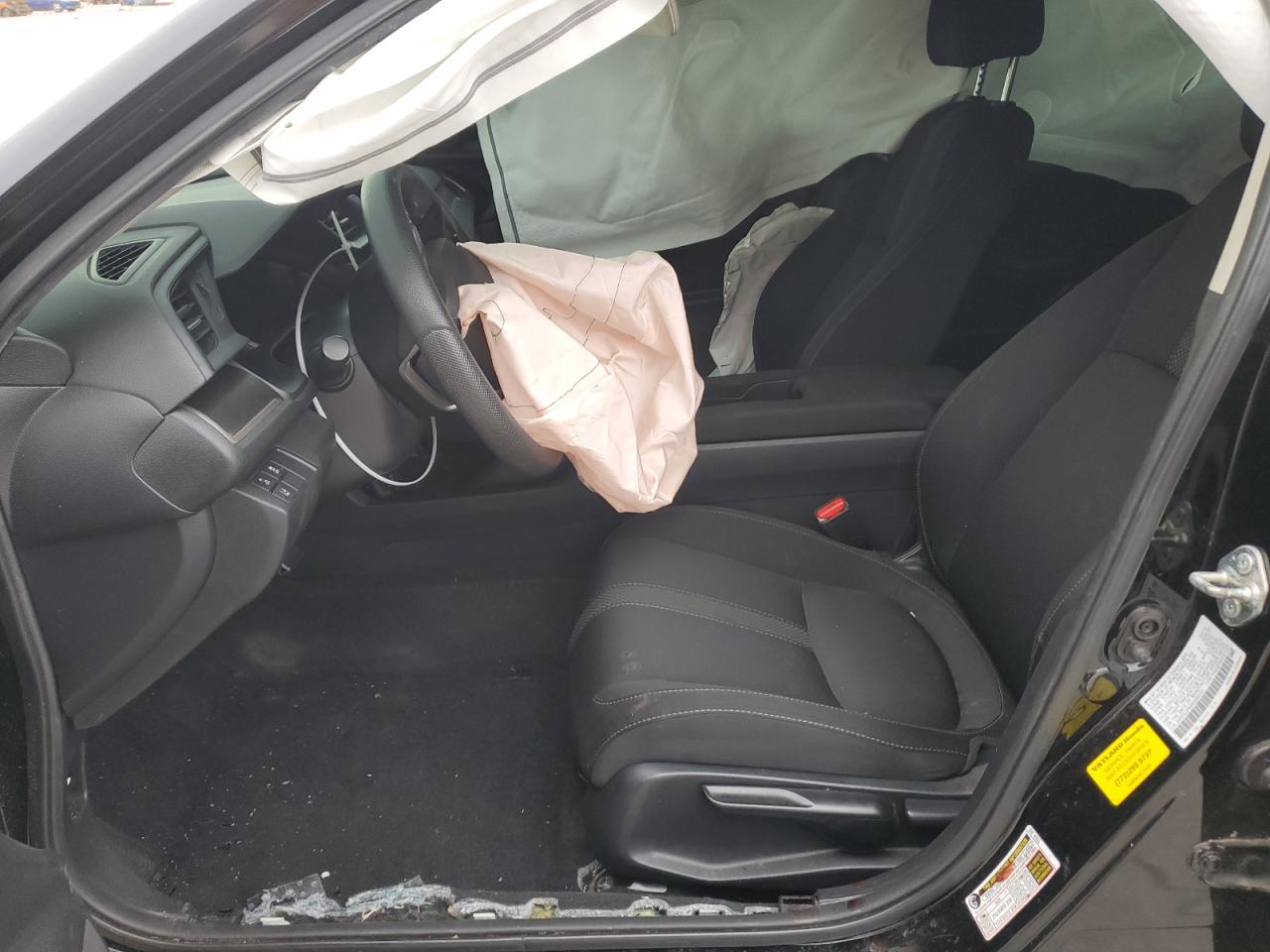 2019 Honda Civic VIN 2HGFC2F62KH580151 Copart auction photo, front end damage thumbnail 7