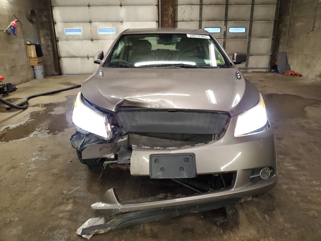 2010 Buick Allure VIN 1G4GK5EG3AF285668 Copart auction photo, front end / side damage thumbnail 5