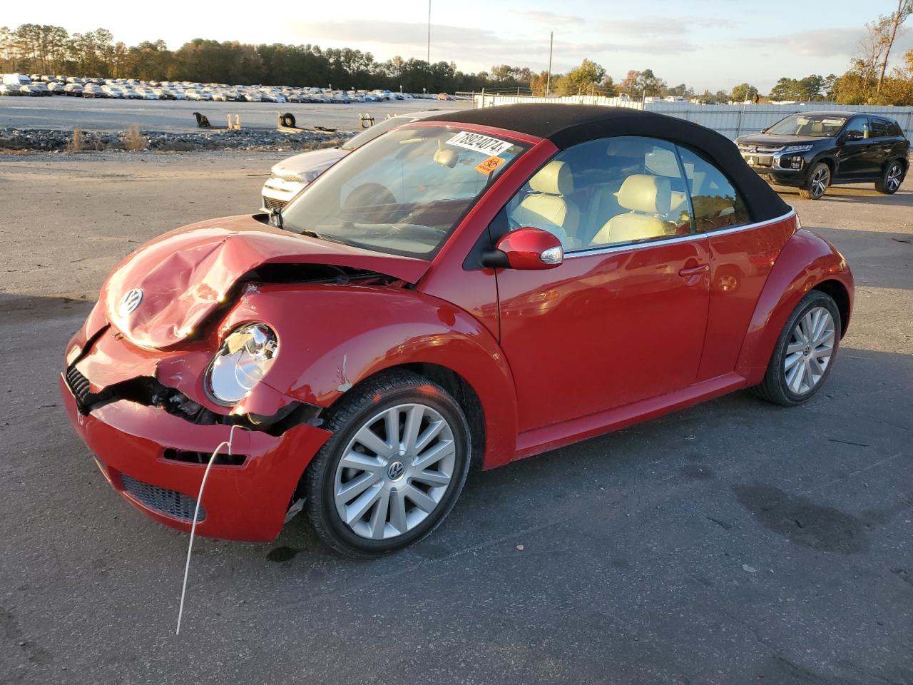2008 Volkswagen Beetle VIN 3VWRF31Y98M407865