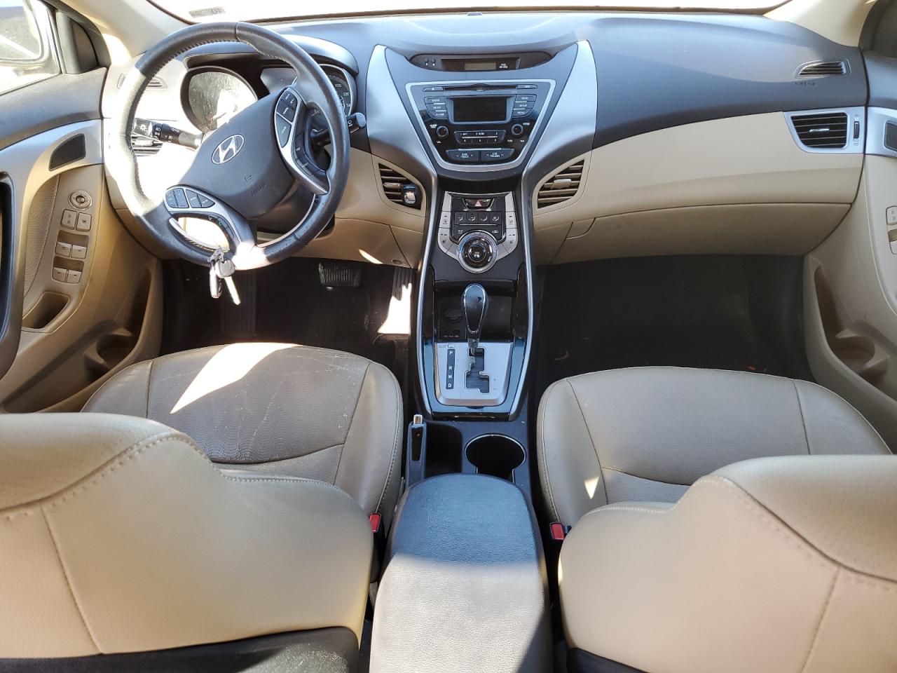 2013 Hyundai Elantra VIN 5NPDH4AE4DH272832 Copart auction photo, side / rear end damage thumbnail 8