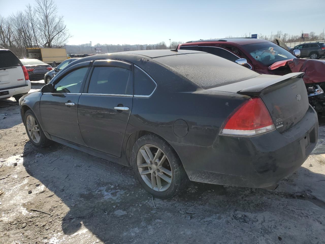 2013 Chevrolet Impala VIN 2G1WC5E30D1223921 Copart auction photo, front end damage thumbnail 2