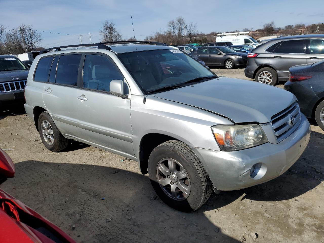 2004 Toyota Highlander VIN JTEEP21A040052248 Copart auction photo, rear end damage thumbnail 4