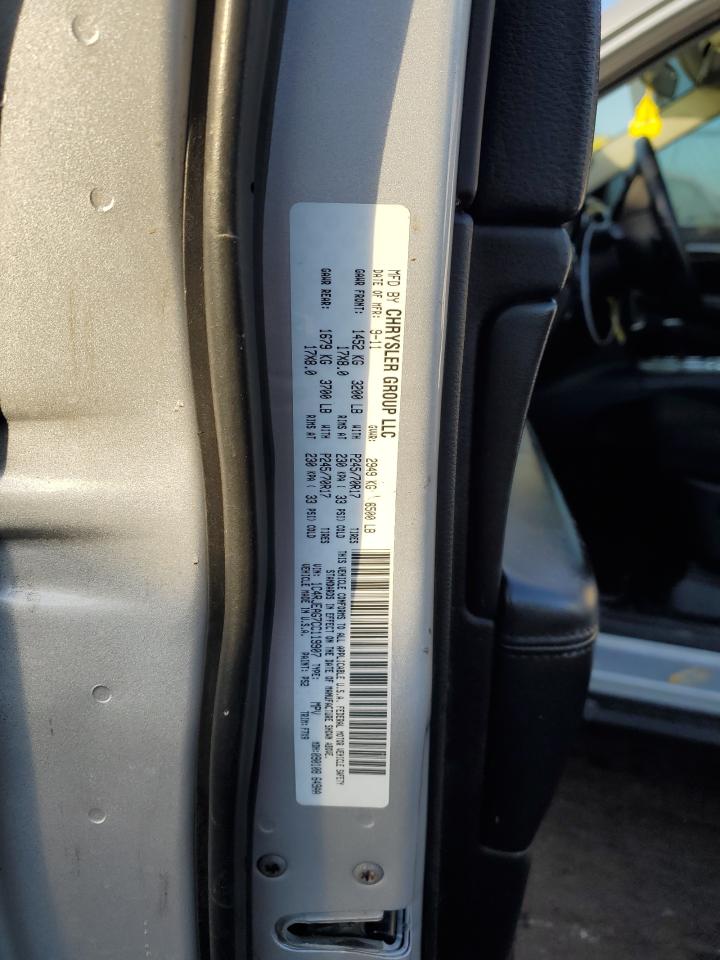 2012 Jeep Grand Cherokee VIN 1C4RJEAG7CC119907 Copart auction photo, front end damage thumbnail 14