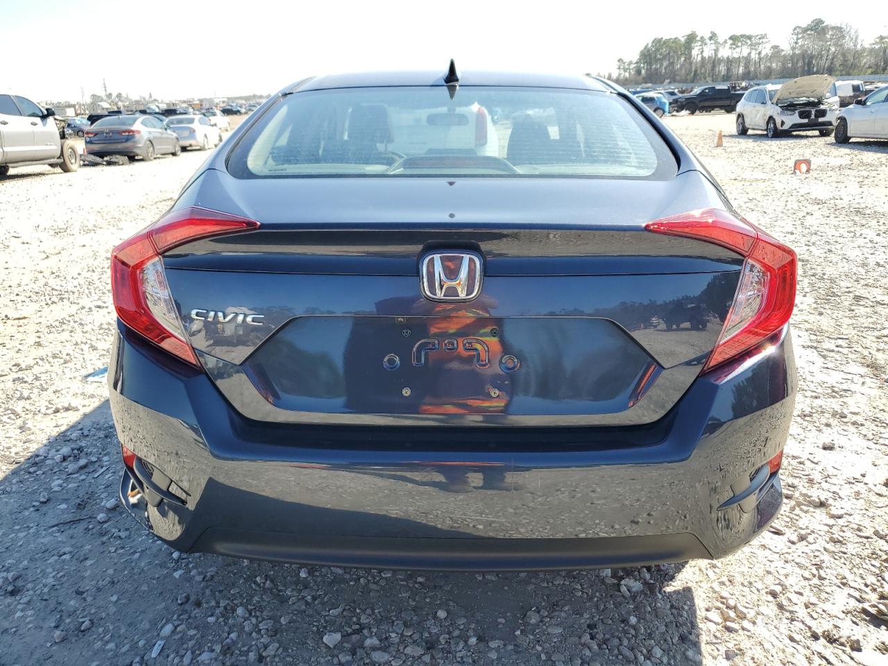 2018 Honda Civic VIN 2HGFC2F75JH584928 Copart auction photo, front end / side damage thumbnail 6