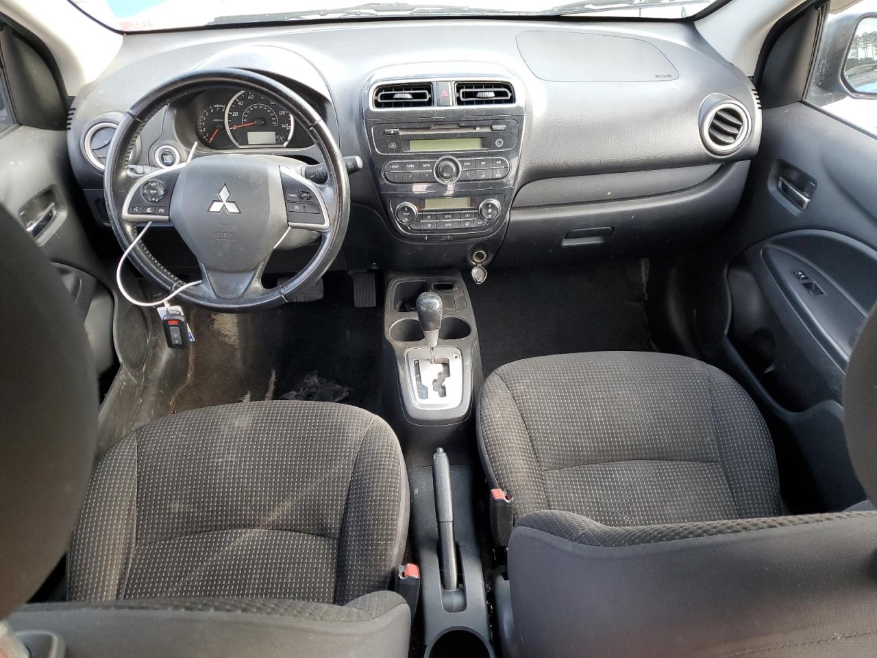 2015 Mitsubishi Mirage VIN ML32A4HJ7FH031172 Copart auction photo, rear end damage thumbnail 8