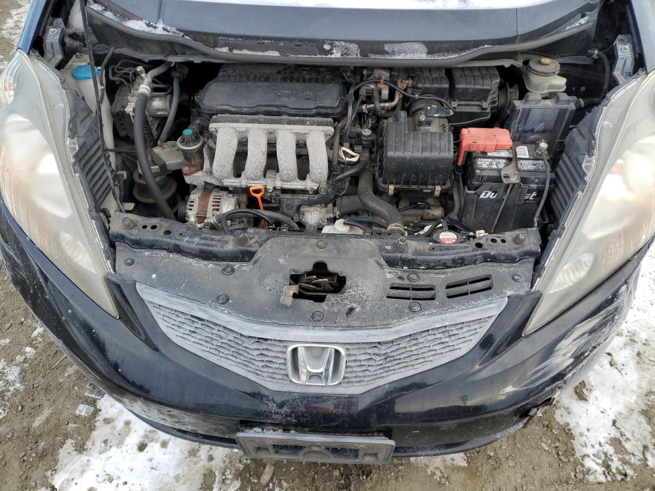 2013 Honda Fit VIN JHMGE8H37DC059742 Copart auction photo, front end / rear end damage thumbnail 13