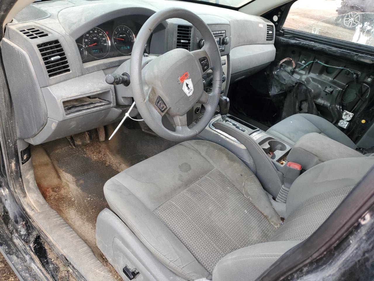 2007 Jeep Grand Cherokee VIN 1J8GR48KX7C500329 Copart auction photo, rear end / side damage thumbnail 8
