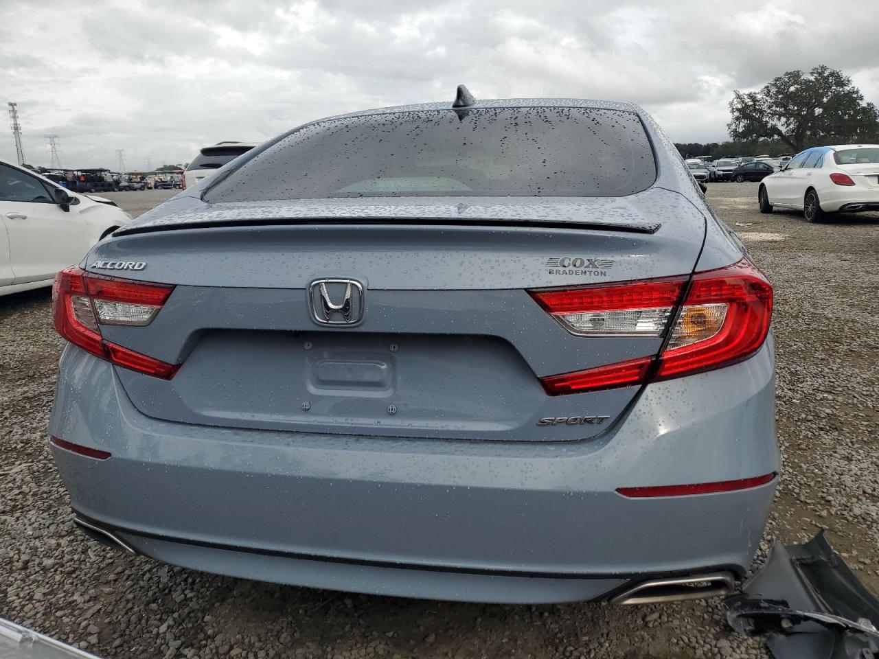 2021 Honda Accord VIN 1HGCV1F39MA113792 Copart auction photo, front end damage thumbnail 6