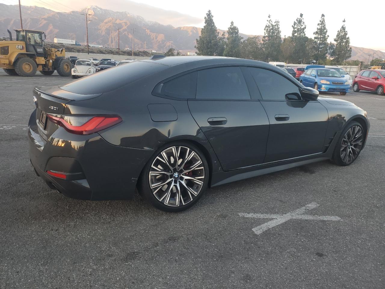 2023 BMW 4er VIN WBA63AV04PFN34378 Copart auction photo, all over / undercarriage damage thumbnail 3