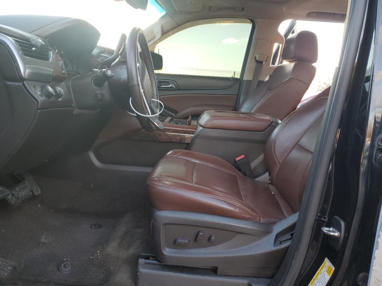 2015 Chevrolet Suburban VIN 1GNSKKKCXFR642307 Copart auction photo, all over damage thumbnail 7