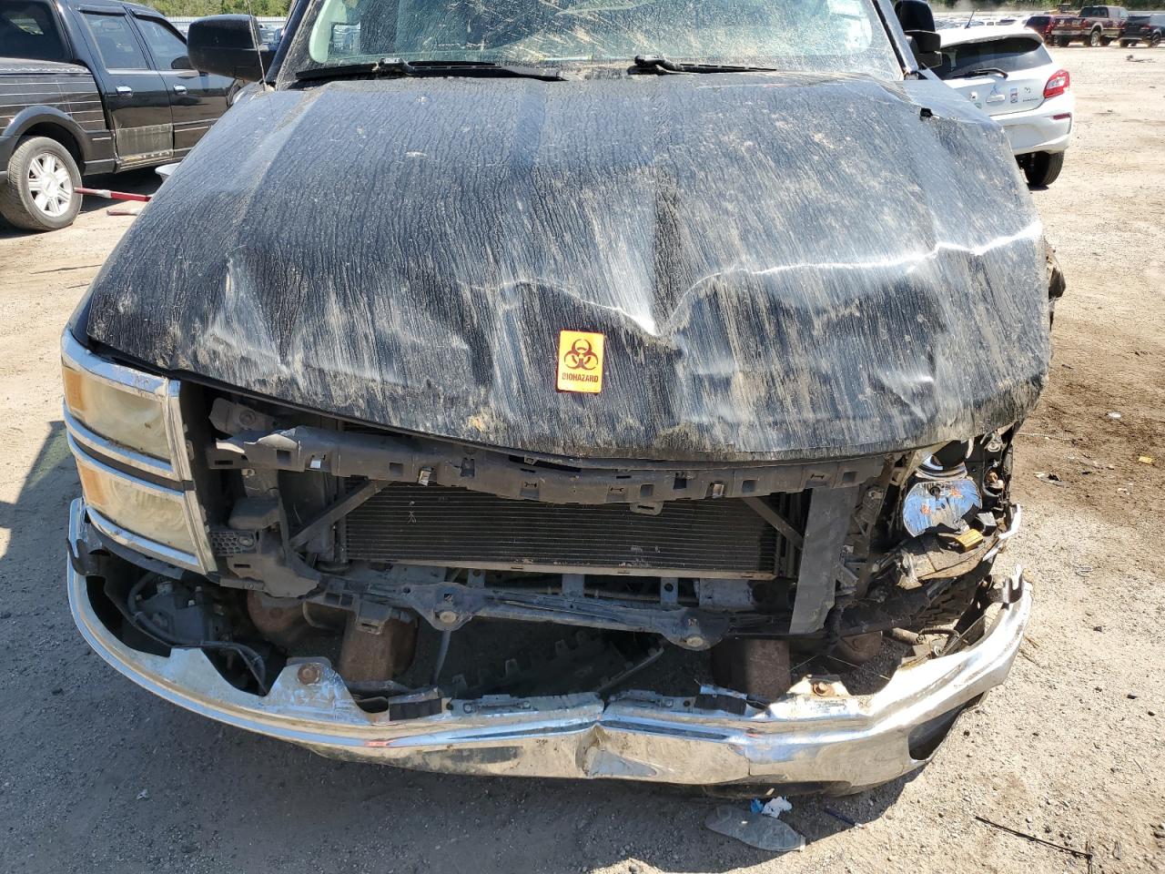 2015 Chevrolet Silverado VIN 3GCUKRECXFG192387 Copart auction photo, all over damage thumbnail 12