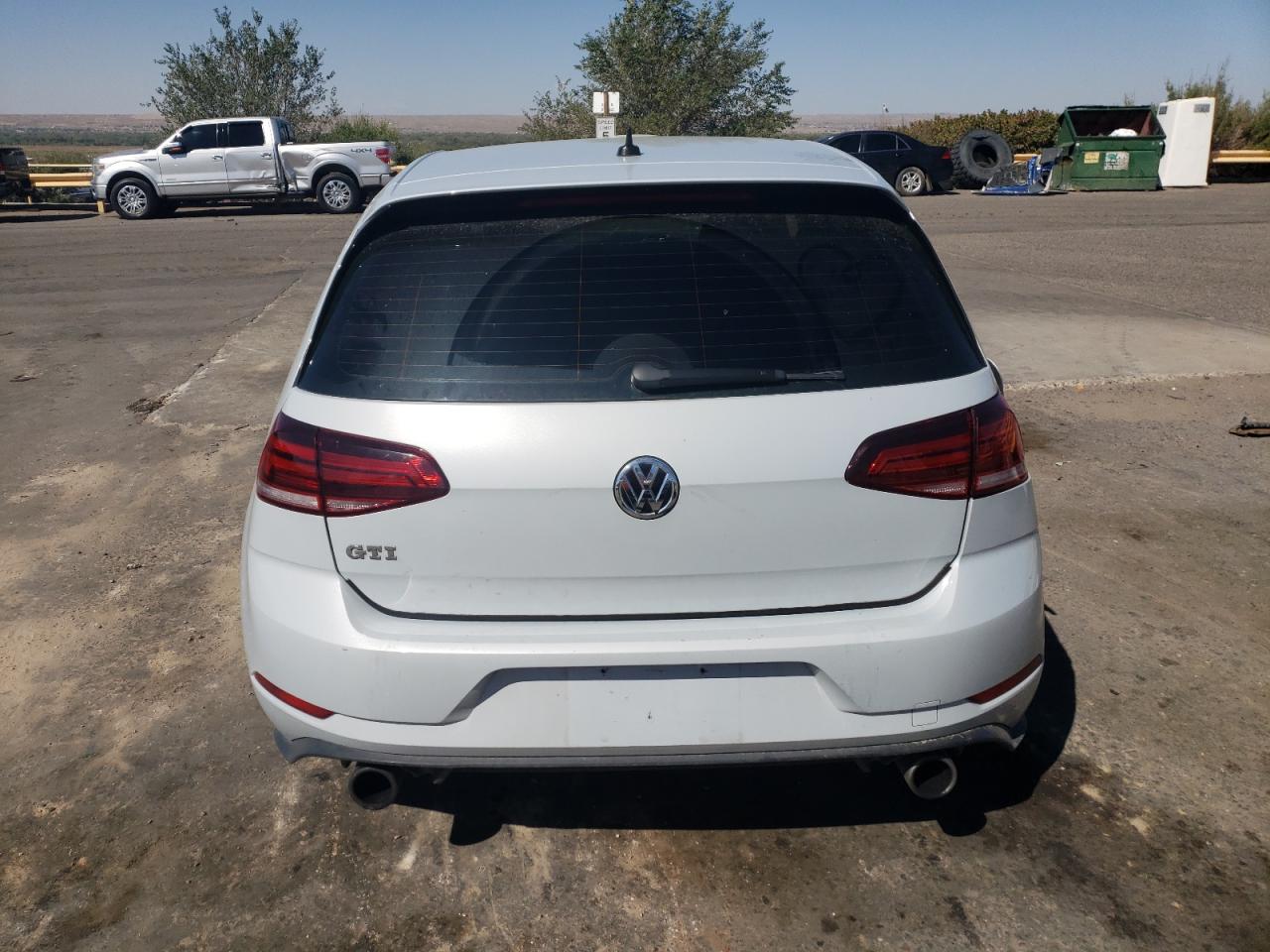 2018 Volkswagen GTI VIN 3VW447AU9JM293344 Copart auction photo, front end / side damage thumbnail 6