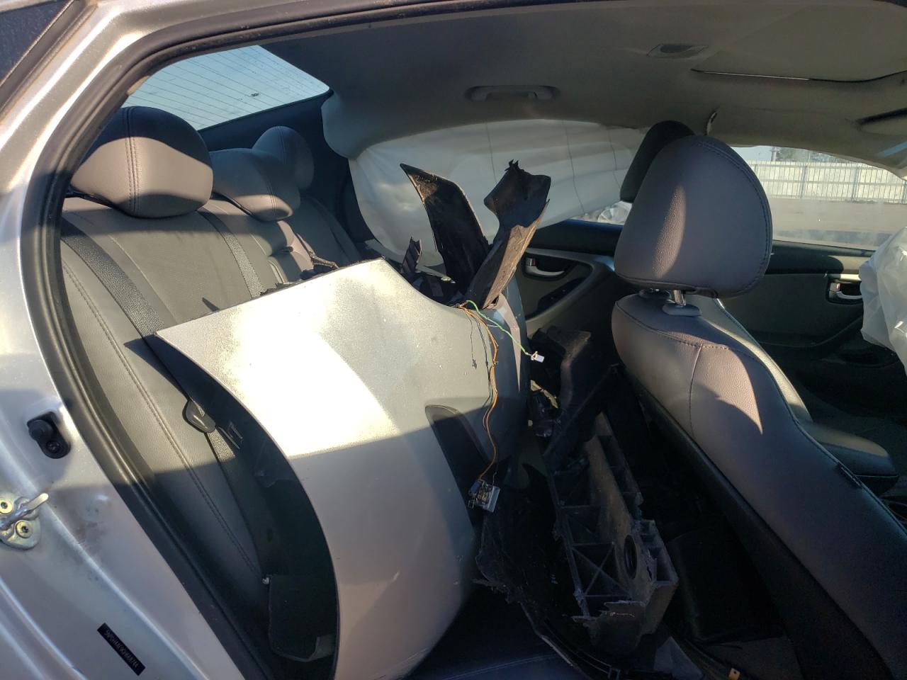 2016 Hyundai Elantra VIN 5NPDH4AE9GH668744 Copart auction photo, front end damage thumbnail 10