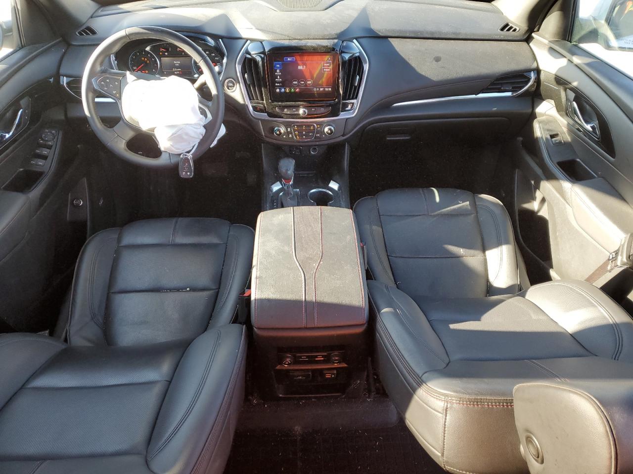 2022 Chevrolet Traverse VIN 1GNEVJKW4NJ188724 Copart auction photo, front end / undercarriage damage thumbnail 8