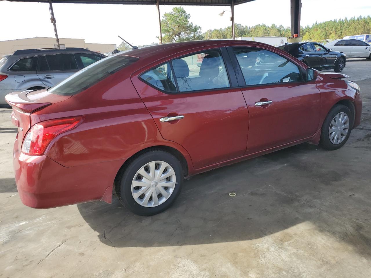 2018 Nissan Versa VIN 3N1CN7AP2JL820641 Copart auction photo, front end damage thumbnail 3