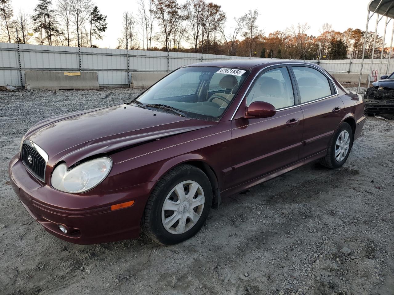 2002 Hyundai Sonata VIN KMHWF25S92A594191