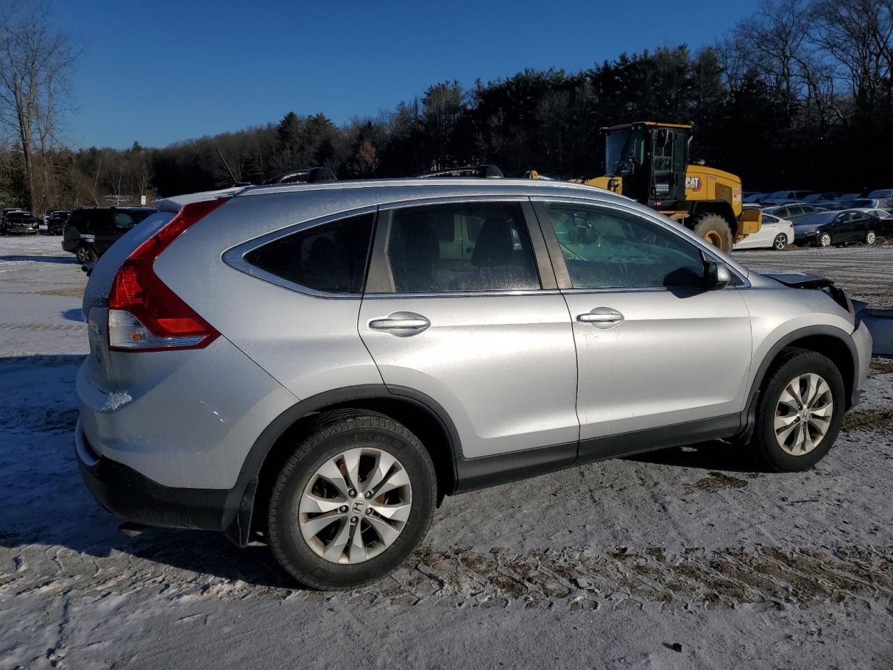 2013 Honda CR-V VIN 2HKRM4H70DH625317 Copart auction photo, front end damage thumbnail 3