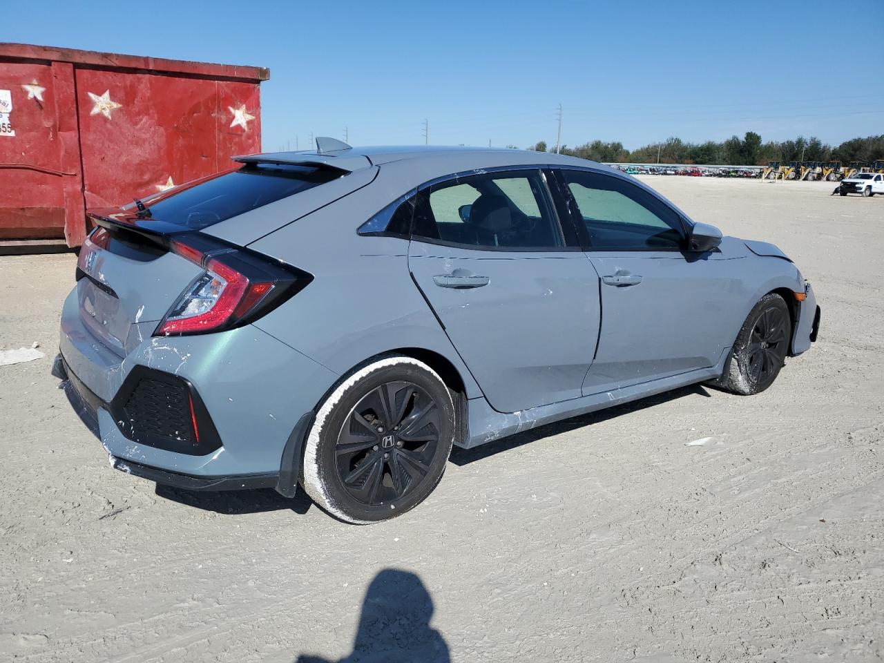 2019 Honda Civic VIN SHHFK7H66KU418765 Copart auction photo, front end damage thumbnail 3