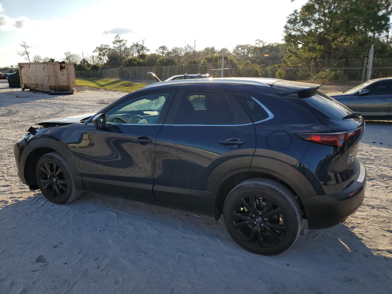 2024 Mazda CX-30 VIN 3MVDMBBM3RM662293 Copart auction photo, front end / side damage thumbnail 2
