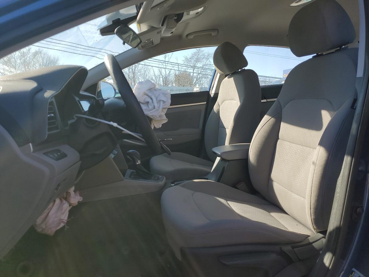 2019 Hyundai Elantra VIN 5NPD84LF7KH494090 Copart auction photo, all over damage thumbnail 7