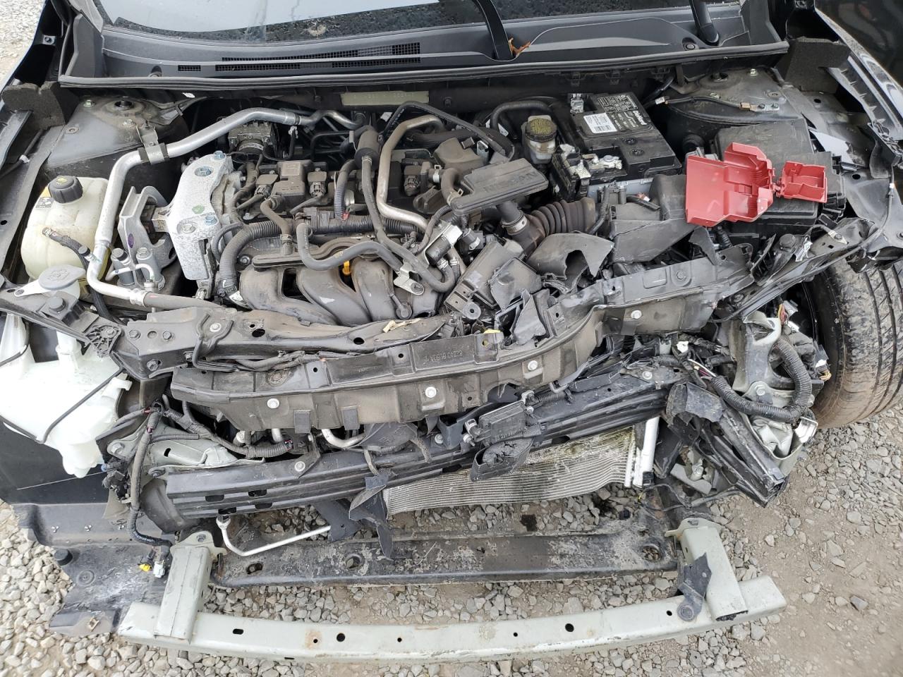 2021 Nissan Sentra VIN 3N1AB8CV3MY253946 Copart auction photo, front end / side damage thumbnail 13