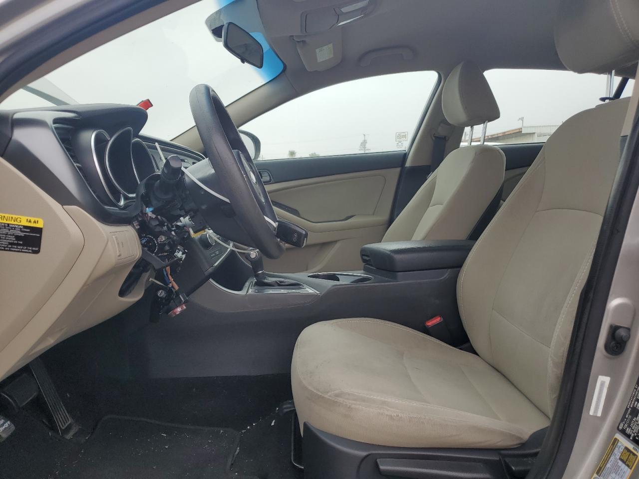 2015 KIA Optima VIN 5XXGM4A70FG454956 Copart auction photo, vandalism / side damage thumbnail 7