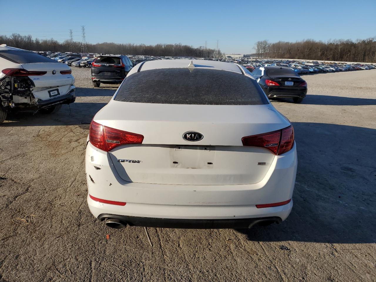 2011 KIA Optima VIN KNAGM4A75B5109398 Copart auction photo, vandalism damage thumbnail 6