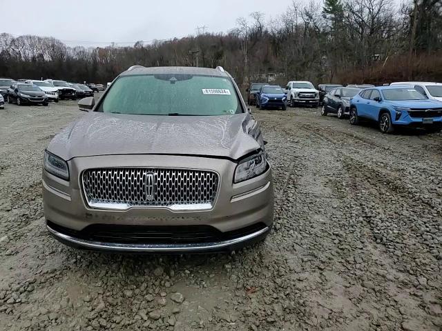 2021 Lincoln Nautilus VIN 2LMPJ8J96MBL00928 Copart auction photo, side damage thumbnail 11