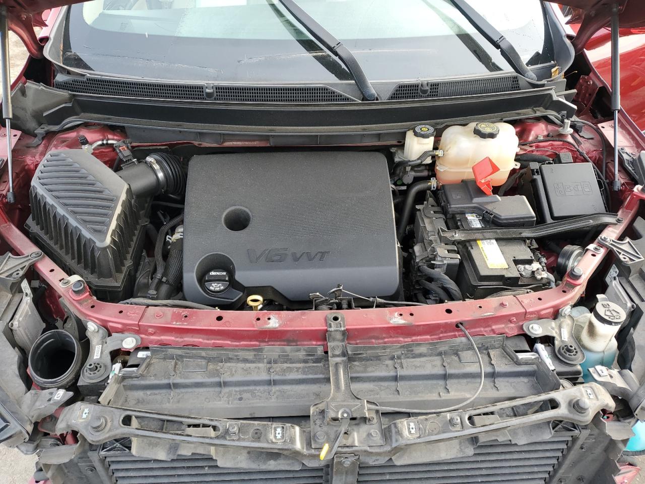 2018 Buick Enclave VIN 5GAERBKW0JJ133072 Copart auction photo, front end / side damage thumbnail 13