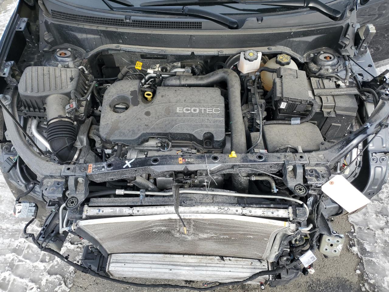 2022 Chevrolet Equinox VIN 2GNAXUEV3N6156227 Copart auction photo, front end damage thumbnail 12
