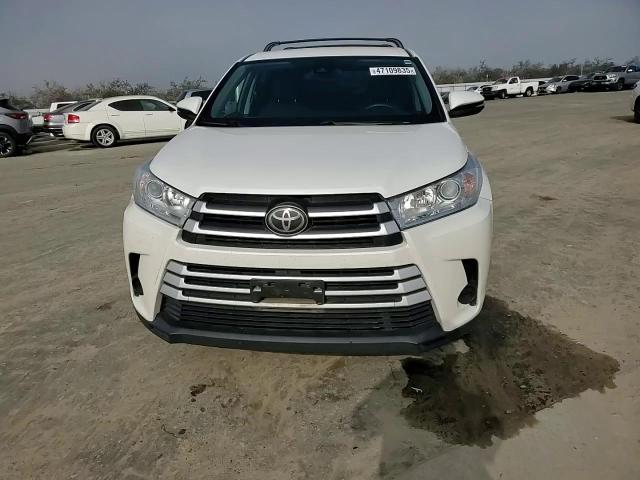 2017 Toyota Highlander VIN 5TDZZRFH0HS207155 Copart auction photo, side / rear end damage thumbnail 12
