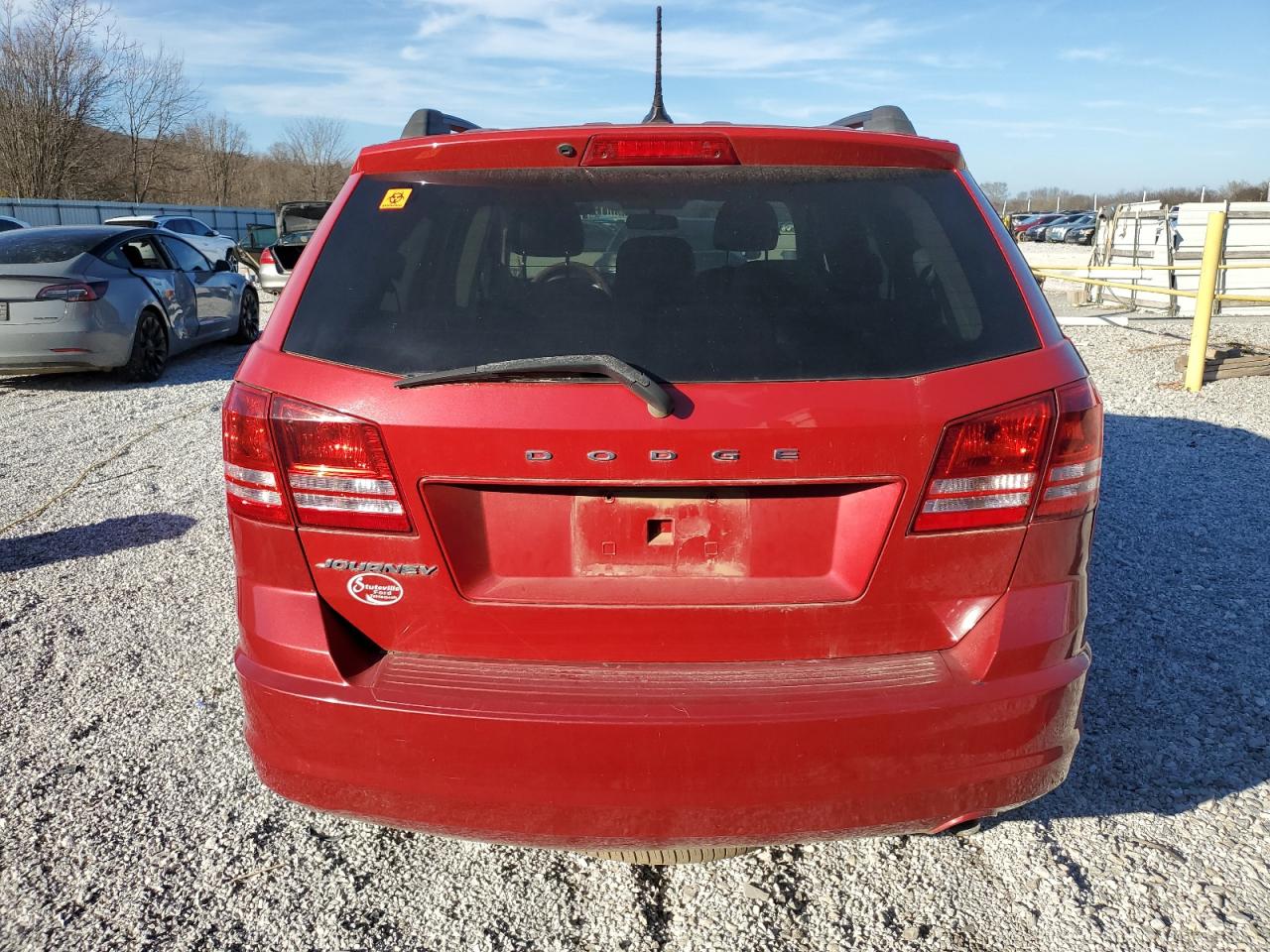 2017 Dodge Journey VIN 3C4PDCAB8HT507120 Copart auction photo, front end damage thumbnail 6