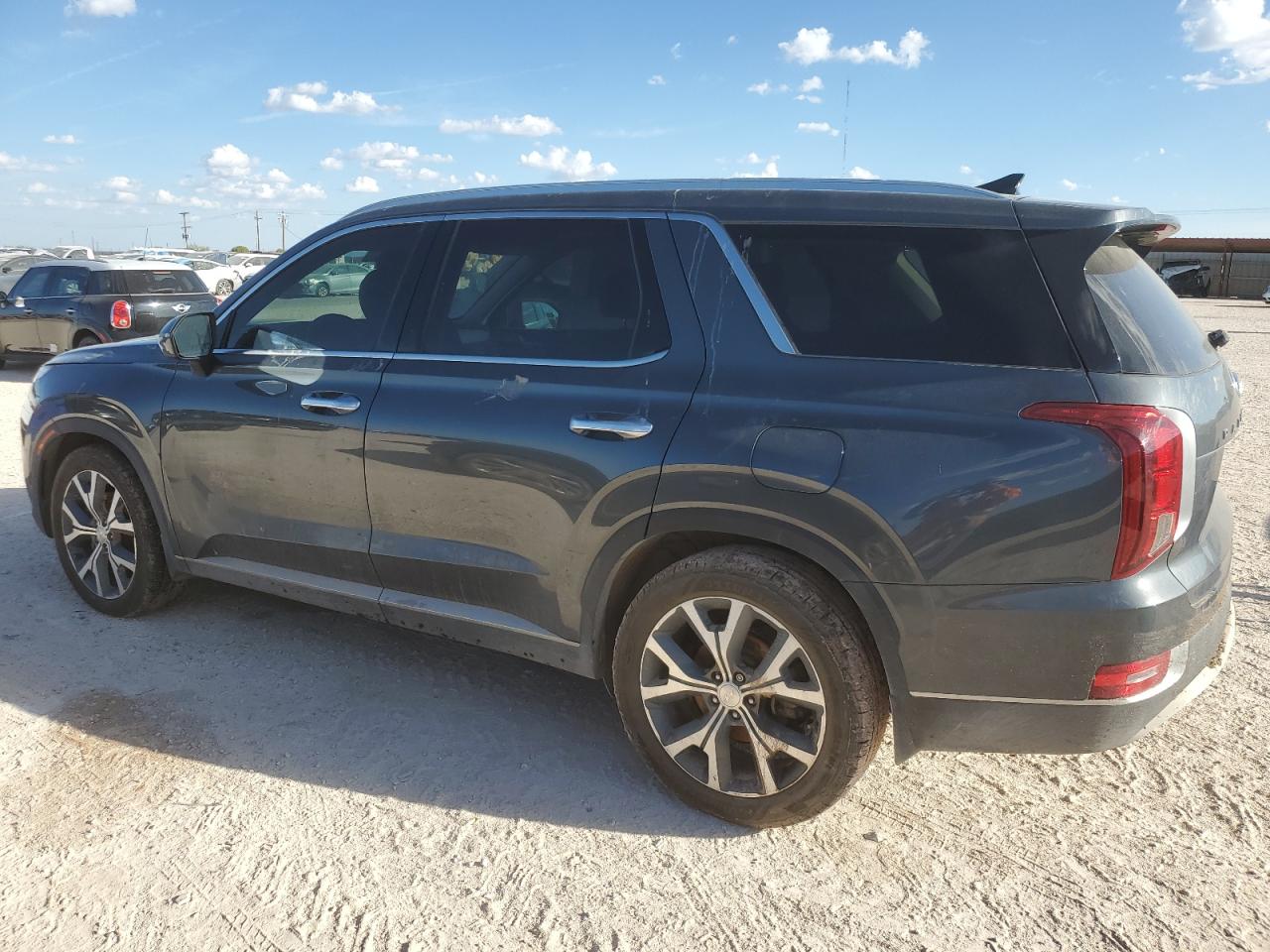 2021 Hyundai Palisade VIN KM8R44HE0MU225550 Copart auction photo, water/flood damage thumbnail 2