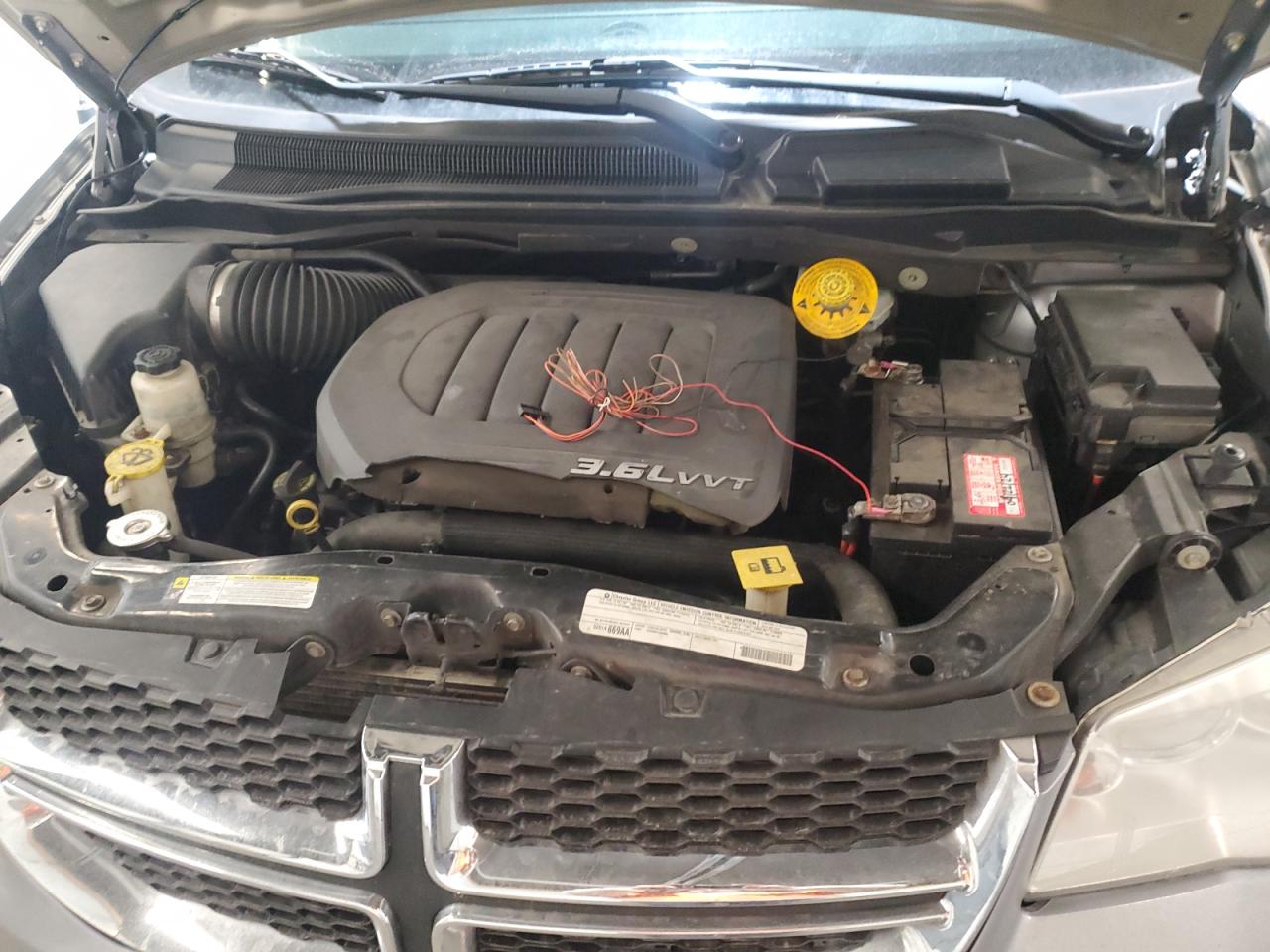 2014 Dodge Caravan VIN 2C4RDGCG4ER262548 Copart auction photo, rear end / side damage thumbnail 13