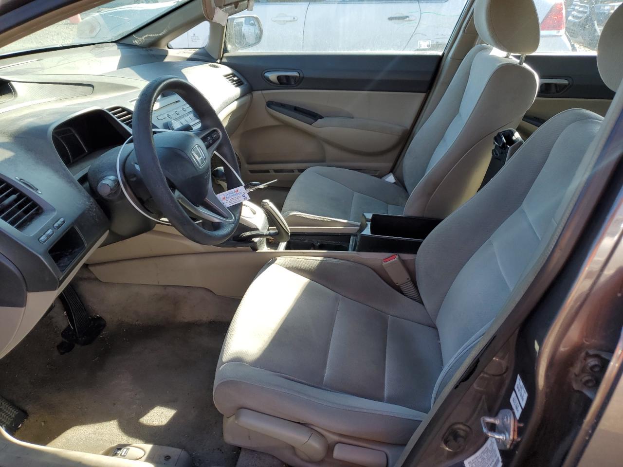 2010 Honda Civic VIN 2HGFA1F5XAH587368 Copart auction photo, all over damage thumbnail 7